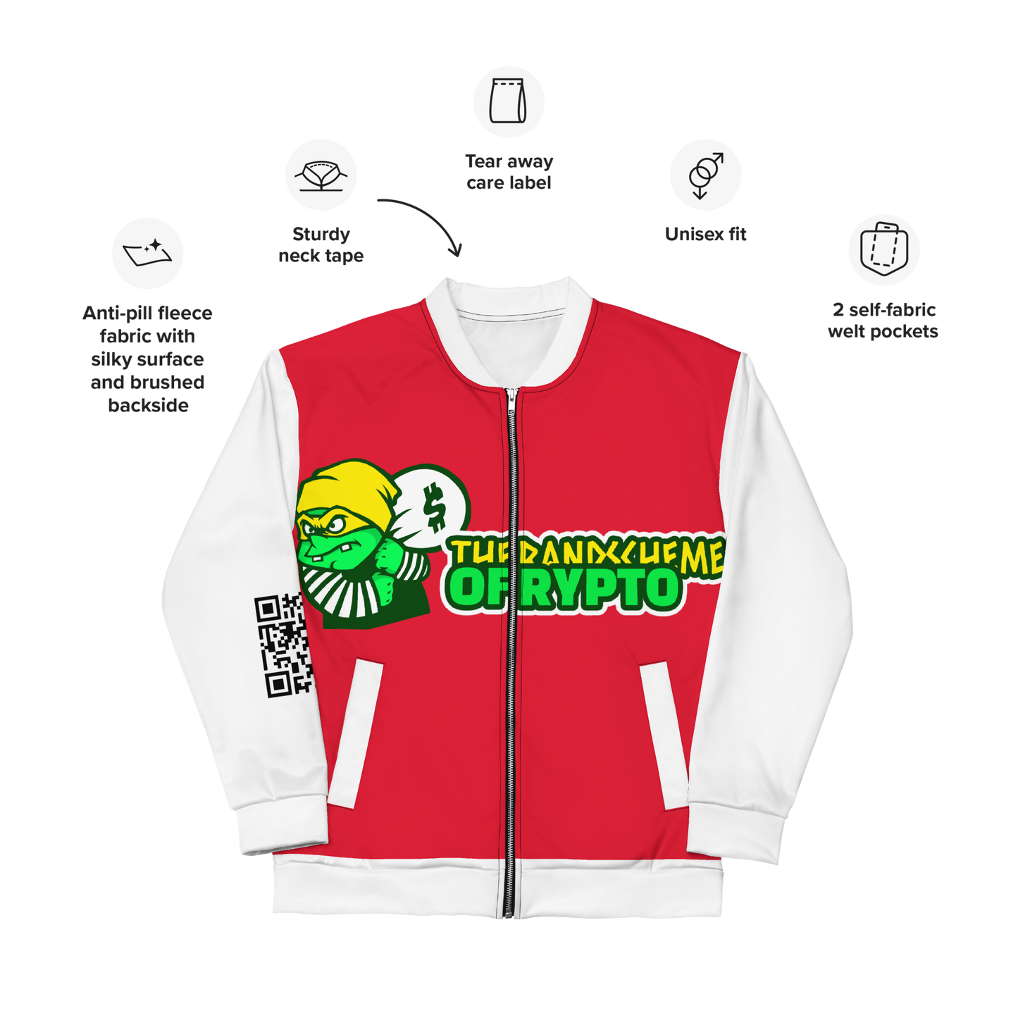 TGSOC Crypto Bomber Jacket Custom